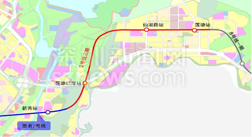 深圳地鐵2號(hào)線東延段（站點(diǎn)、線路圖、開通時(shí)間、最新消息）
